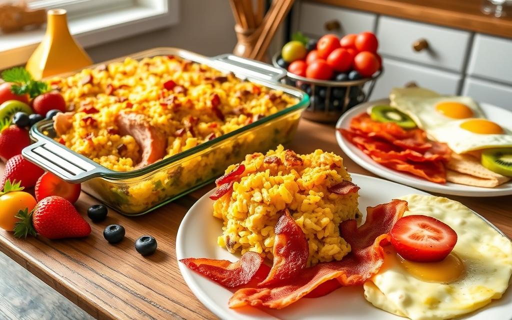 Breakfast casserole pairings