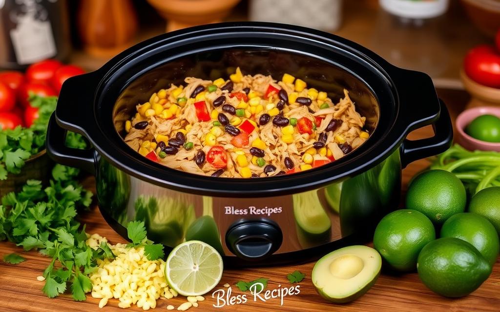 Crockpot Tex-Mex Chicken