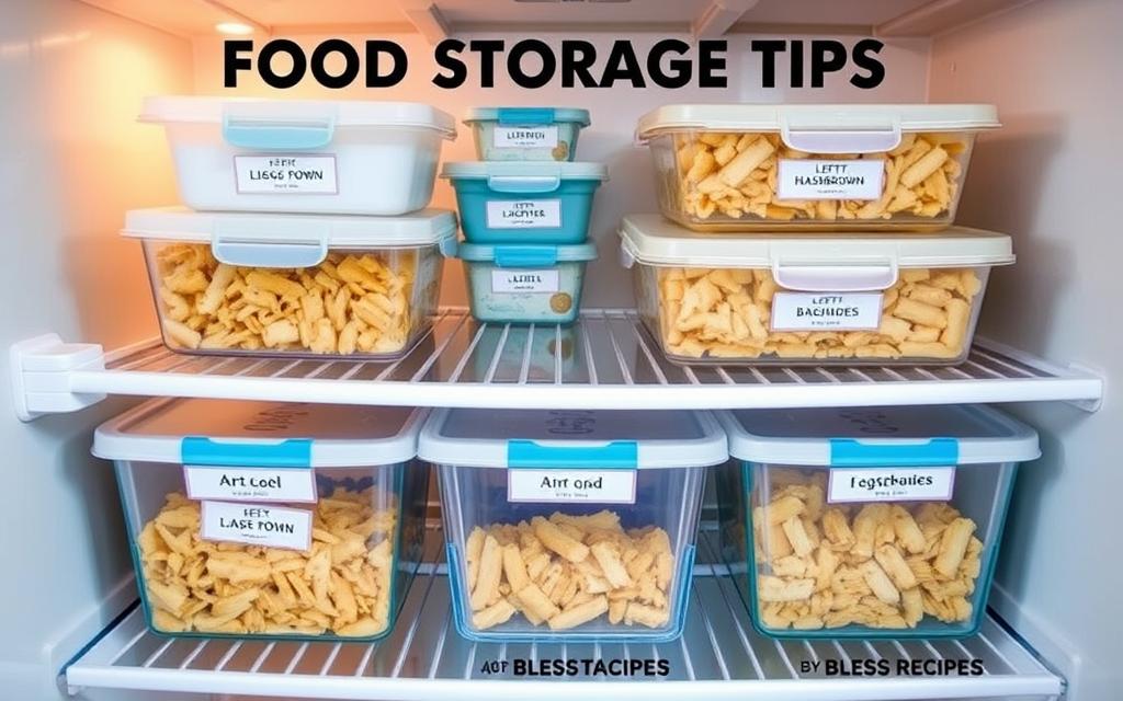 food storage tips for leftover hashbrown casserole