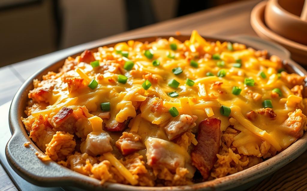 ham and hashbrown casserole